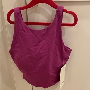 Lululemon Align High Neck Purple Tank Top